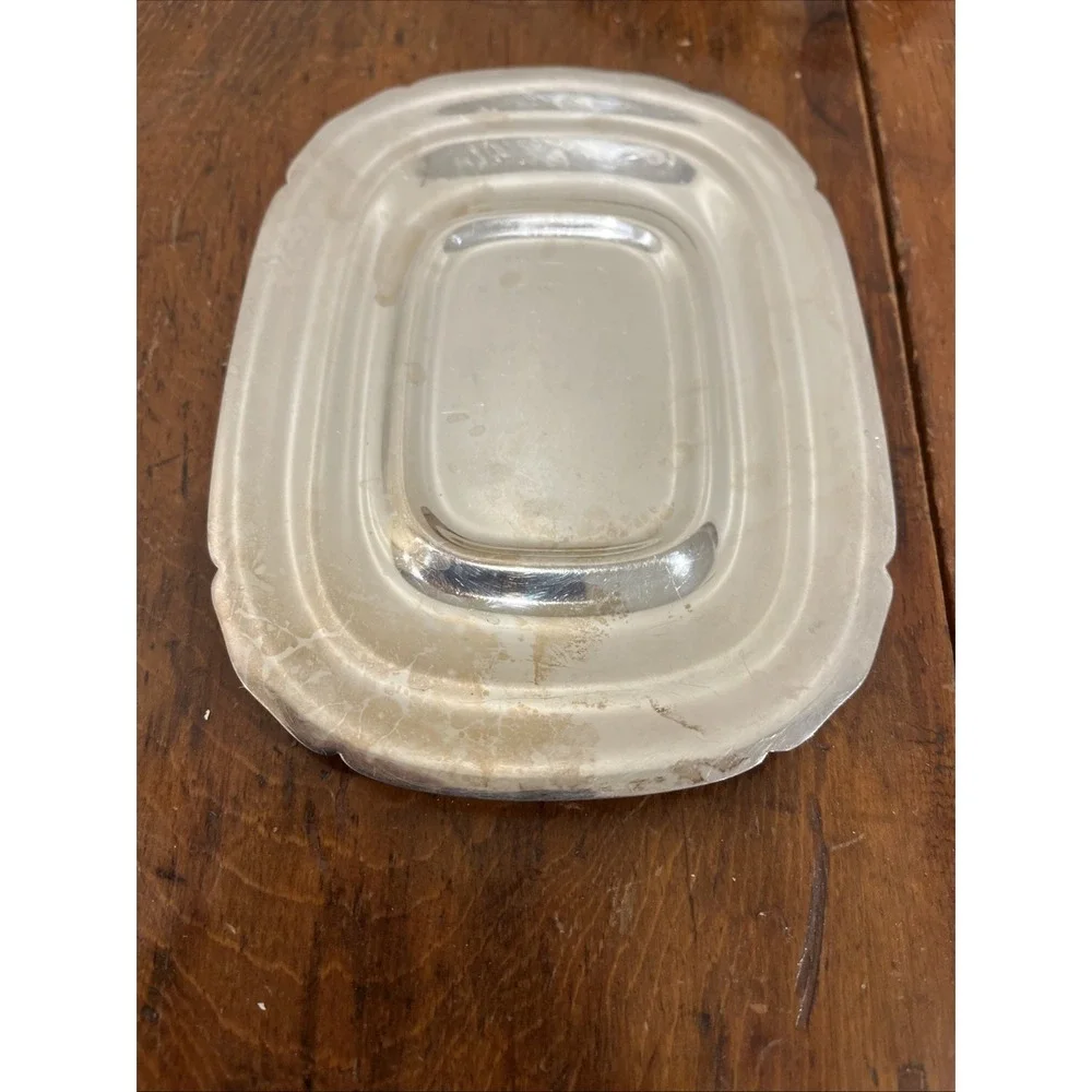 Reed and Barton Mayflower Gravy Boat and Tray - 5000‎ Silver 2 Piece